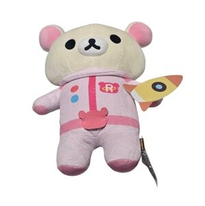 Rilakkuma Pink Astronaut With Rocket New